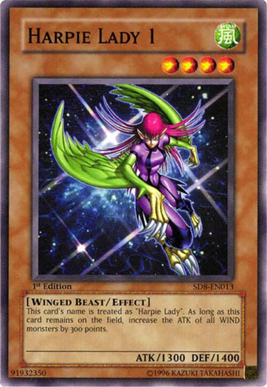 Harpie Lady 1 | SD8-EN013